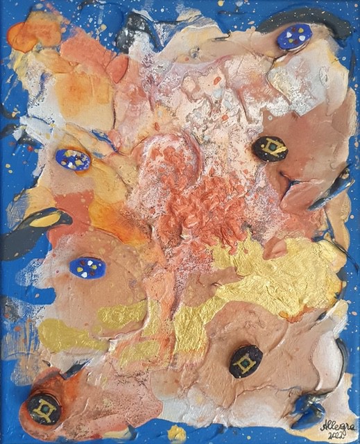 Nr 524 afrikanischer Frieden 24x30 cm Jahr 2022