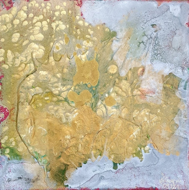 Nr 718 Die glitzernde Welt 1 20x20 cm Jahr 2021
