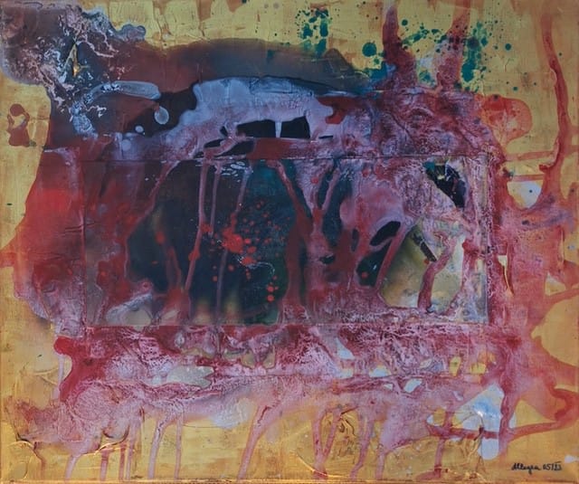 Nr 739 Das Goldstück 60x50 cm Jahr 2023