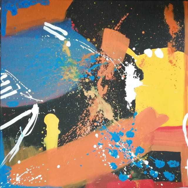 Nr 761 Aquarium 80x80 cm Jahr 2022 