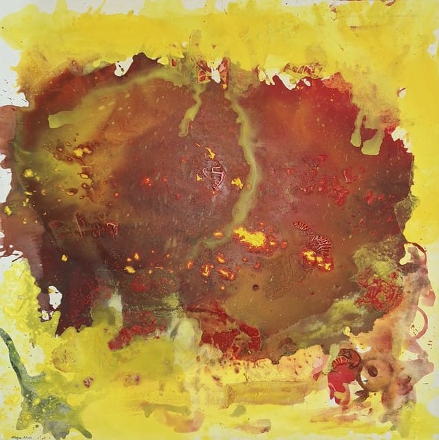 Nr 781 Auf der Reise zu sich selbst 100x100 cm Jahr 2024