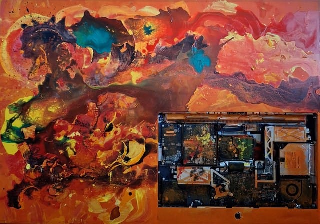 Nr 783 Der Apfel 132x92 cm Jahr 2025