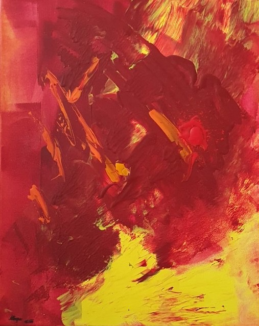 Nr 076 Ein Glückstag 40x50 cm Jahr 2005