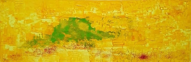 Nr 119 Die Schildkröte 30x90 cm Jahr 2005