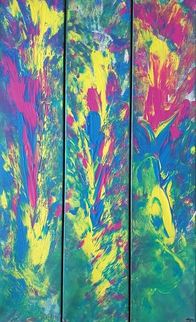 Nr 188 Träume 3x20x100 cm Jahr 2005
