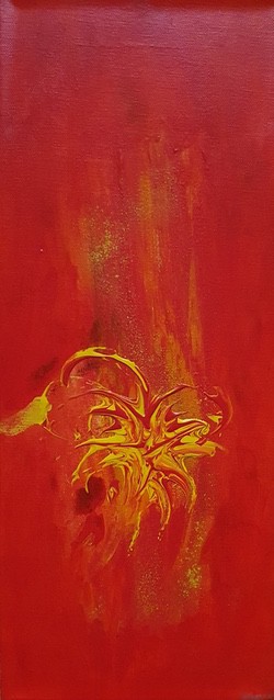 Nr 383 Der Seestern 20x50 cm Jahr 2008