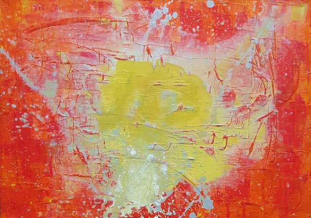 Nr 466 Die Erscheinung 70x50 cm Jahr 2014