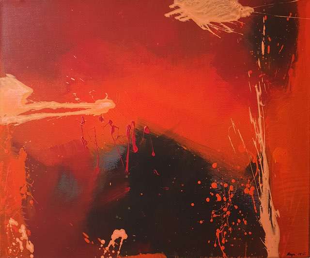 Nr 599 Oceans 11 60x50 cm Jahr 2014