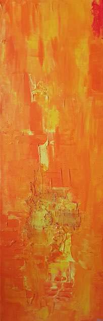 Nr 609 strahlendes Afrika 30x90 cm Jahr 2019