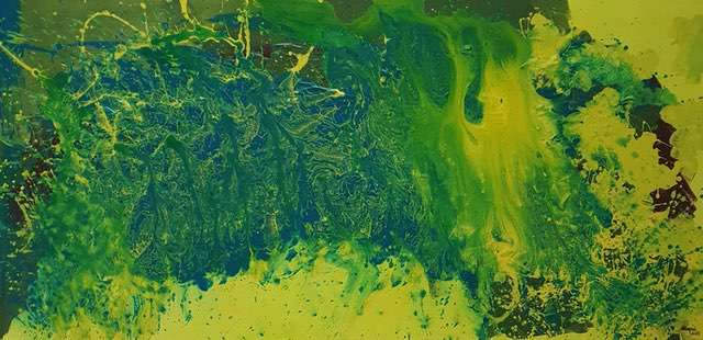 Nr 617 Die Waldfee 100x50 cm Jahr 2015