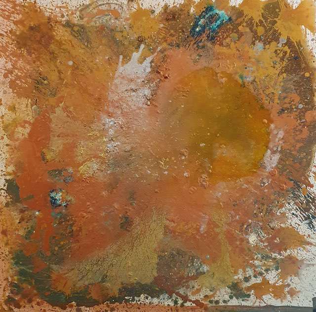 Nr 641 Der Urknall 100x100 cm Jahr 2019