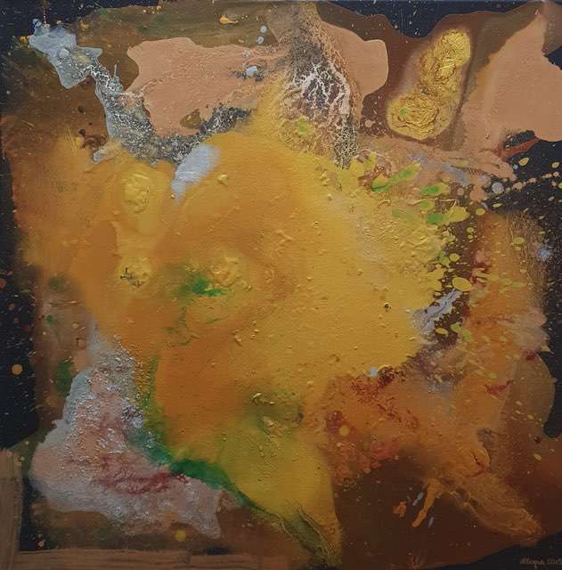 Nr 646 Dragon's Baby 80x80 cm Jahr 2019