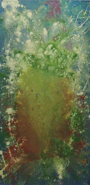 Nr 652 Was für ein Glanz in unserer Mitte 50x100 cm Jahr 2015