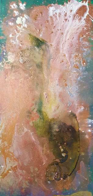 Nr 658 Der Elefant 50x100 cm Jahr 2019