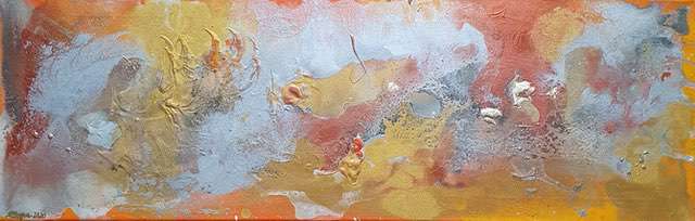 Nr 660 Fluide 90x30 cm Jahr 2020