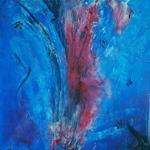 Nr 669 Der Fächer 100x100 cm Jahr 2017