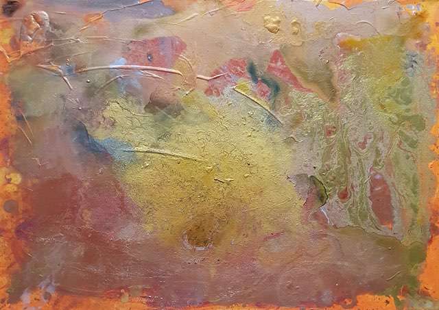Nr 675 goldrichtig 70x50 cm Jahr 2019
