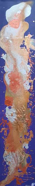 Nr 701 Snake 20x100 cm Jahr 2020