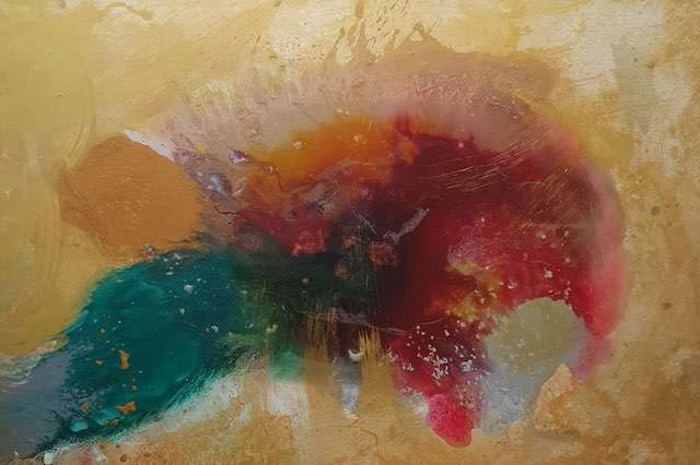 Nr 712 Golden Turtles Beach 150x100 cm Jahr 2021