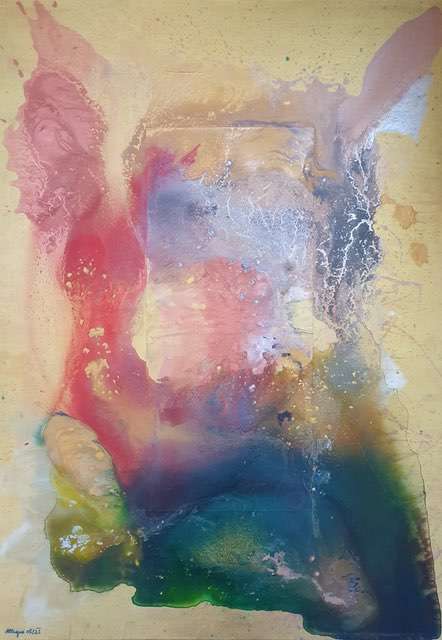 Nr 749 Das Spiel 70x100 cm Jahr 2023