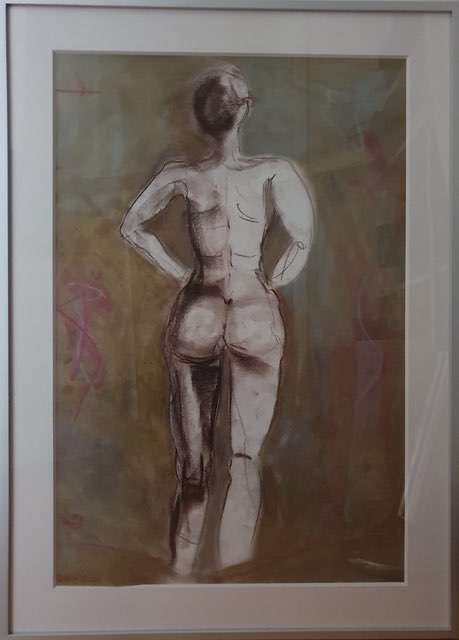 Nr 752 ich in mir 51x71 cm Jahr 2022