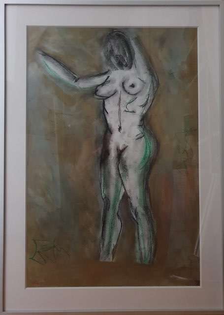Nr 753 sich ganz zeigen 51x71 cm Jahr 2022