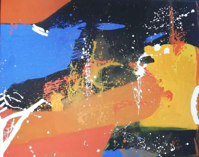 Nr 762 back to the roots 78x97 cm Jahr 2022