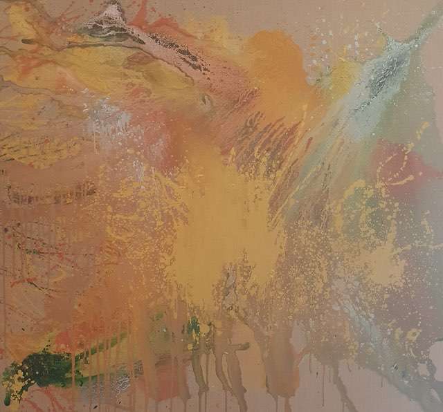 Nr 768 Dem Himmel so nah 145x135 cm Jahr 2023