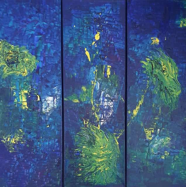 Nr 133 Alien 3x30x90 cm Jahr 2005
