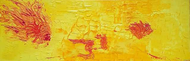 Nr 150 Der Stern 90x30 cm Jahr 2005