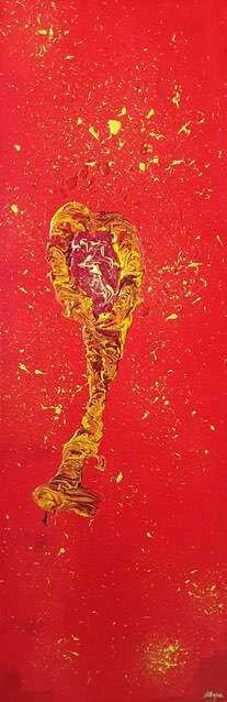 Nr 180 Der Sieger 30x90 cm Jahr 2005