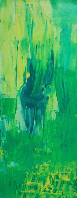 Nr 391 Vom Schatten in das Licht 20x50 cm Jahr 2008