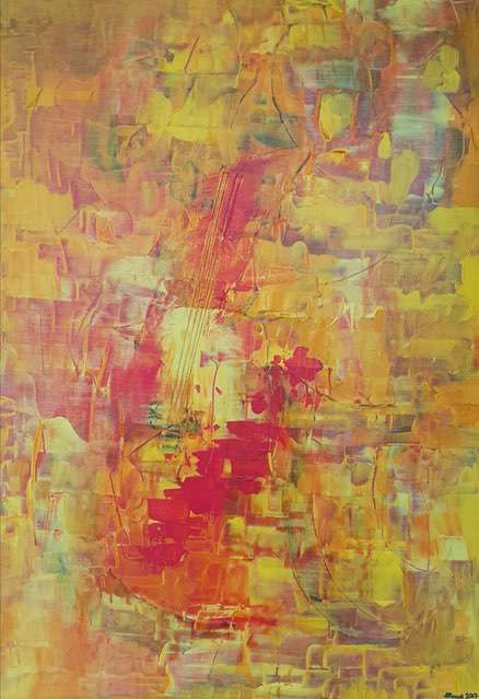 Nr 407 Musik 50x70 cm Jahr 2017