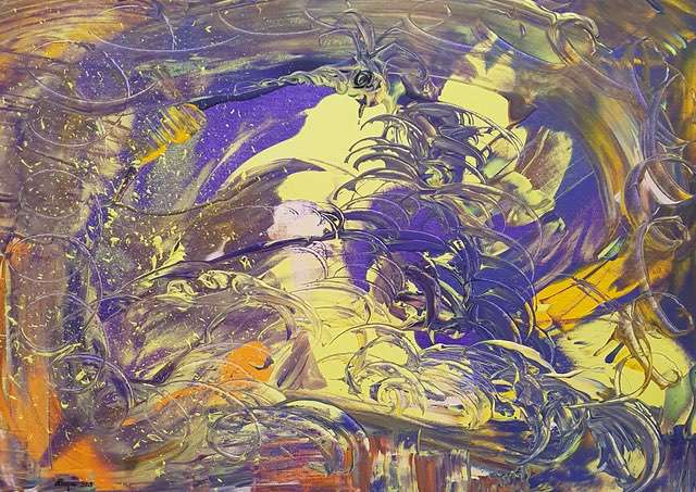 Nr 452 Erinnerungen 70x50 cm Jahr 2009