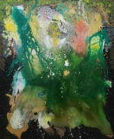 Allegra Wagner "Die unendliche Geschichte" 100x120 Acryl auf Leinwand