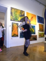 Allegra Wagner auf der Konstante Art Fair Vienna