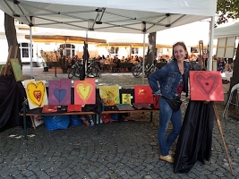 Allegra Wagner Ausstellung Kunstmarkt 2015