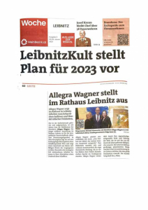 Allegra Wagner Presse Woche Leibnitz